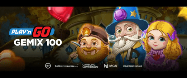 gemix100 slot banner by play'n go