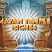 mayan temple riches slot banner by hungry bear