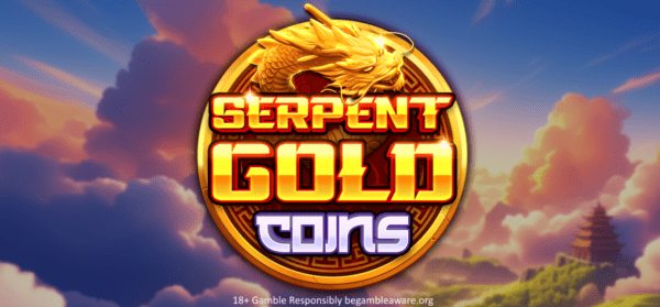 serpent gold coins slot banner by fantasma games