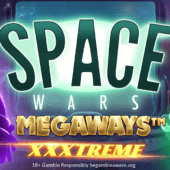 space wars megaways xxxtreme slot banner by netent