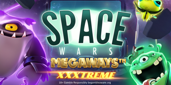 space wars megaways xxxtreme slot banner by netent