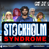 stockholm syndrome slot banner by nolimit city