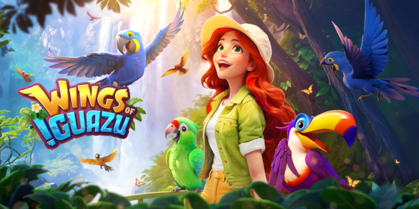 wings of iguazu slot banner by pg soft
