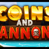 coins and canons slot banner by slotmill