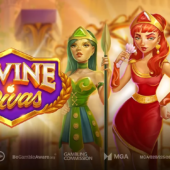 divine divas slot banner play'n go