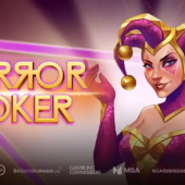 mirror joker slot banner by play'n go