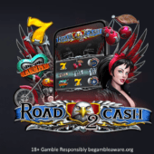 road 2 cash slot banner by bf games