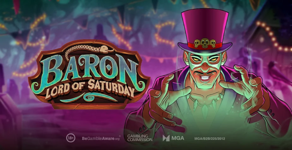 baron lord of saturday slot banner by play'n go