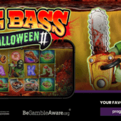big bass halloween 2 slot banner by pragmatic play