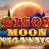 bison moon megaways slot banner by northern lights gaming
