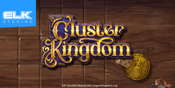 cluster kingdom slot banner by elk studios