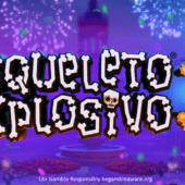 esqueleto explosivo 3 slot banner by thunderkick