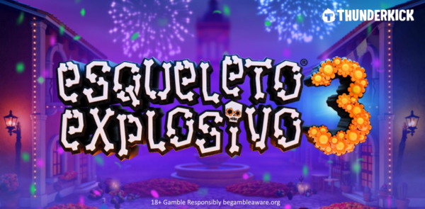 esqueleto explosivo 3 slot banner by thunderkick