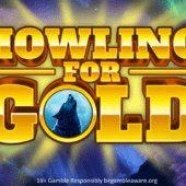 howling for gold slot banner by booming games
