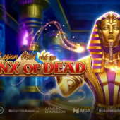 legion gold and the sphinx of dead slot banner by playn go