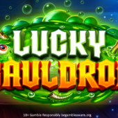 lucky cauldron slot banner by iron dog studio