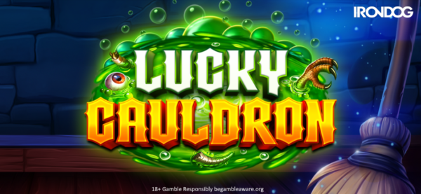 lucky cauldron slot banner by iron dog studio