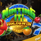 minting it hold and win slot banner by igt play digital