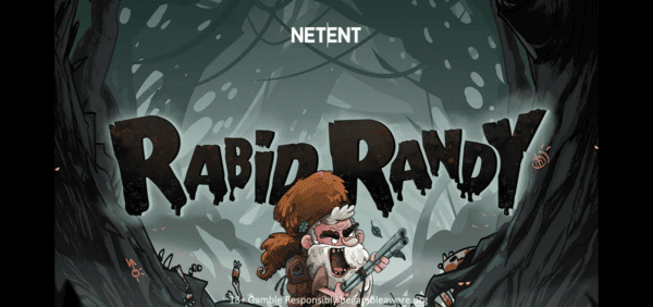rabid randy slot banner by netent