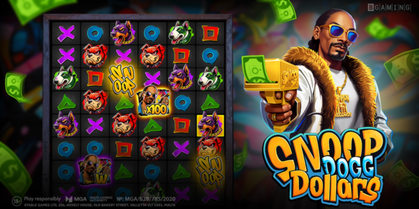 snoop dogg dollars slot banner by bgaming