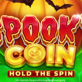 spooky coin hold and spin slot banner by gamzix