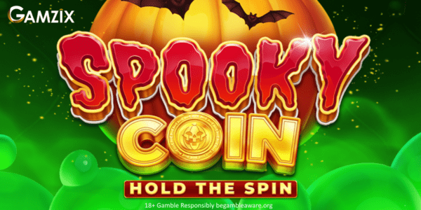 spooky coin hold and spin slot banner by gamzix