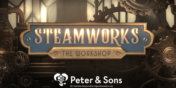 steamworks slot banner by peter and sons