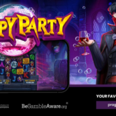 vampy party slot banner by pragmatic play