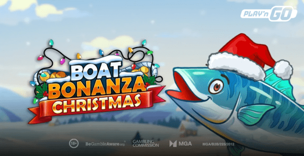 boat bonanza christmas slot banner by play'n go