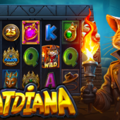 catdiana slot banner by bgaming