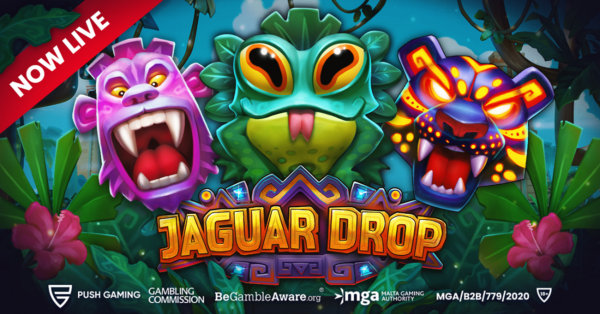 jaguar drop slot banner by push gaming