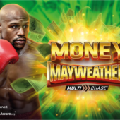 money mayweather slot banner by neon valley studios