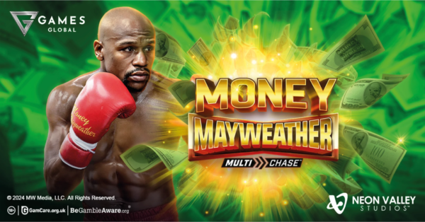 money mayweather slot banner by neon valley studios