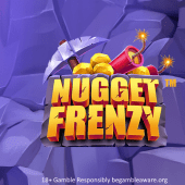 nugget frenzy slot banner by just for the win