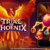 trial of phoenix slot banner by tada gaming