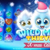 wild moon thieves xmas edition slot banner by bgaming