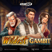 wildest gambit slot banner by play'n go