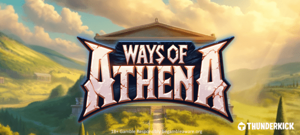 ways of athena slot banner by thunderkick