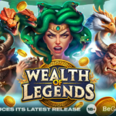 wealth of legends slot banner by ela games