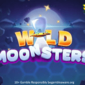 wild moonsters slot banner by silverback gaming