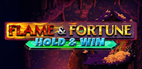 Flame and Fortune: Hold & Win slot artwork