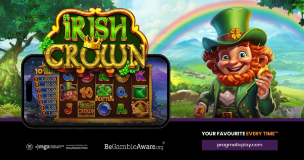 irish crown slot banner by pragmatic play