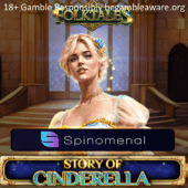 story of cinderella slot banner by spinomenal