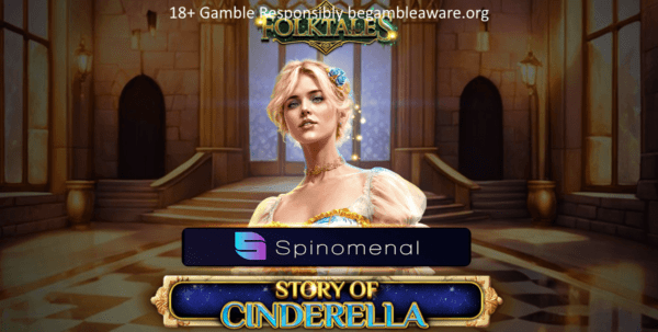story of cinderella slot banner by spinomenal