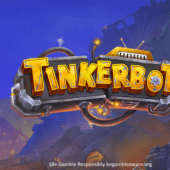 tinkerbot slot banner by elk studios