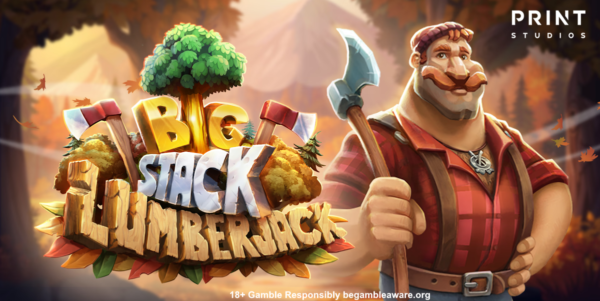 big stack lumberjack slot banner by print studios