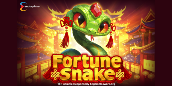 fortune snake slot banner by endorphina