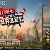 home of the brave slot banner by nolimit city