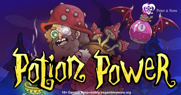 potion power slot banner by peter and sons