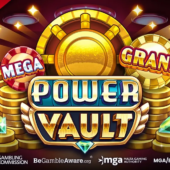 power vault slot banner by push gaming